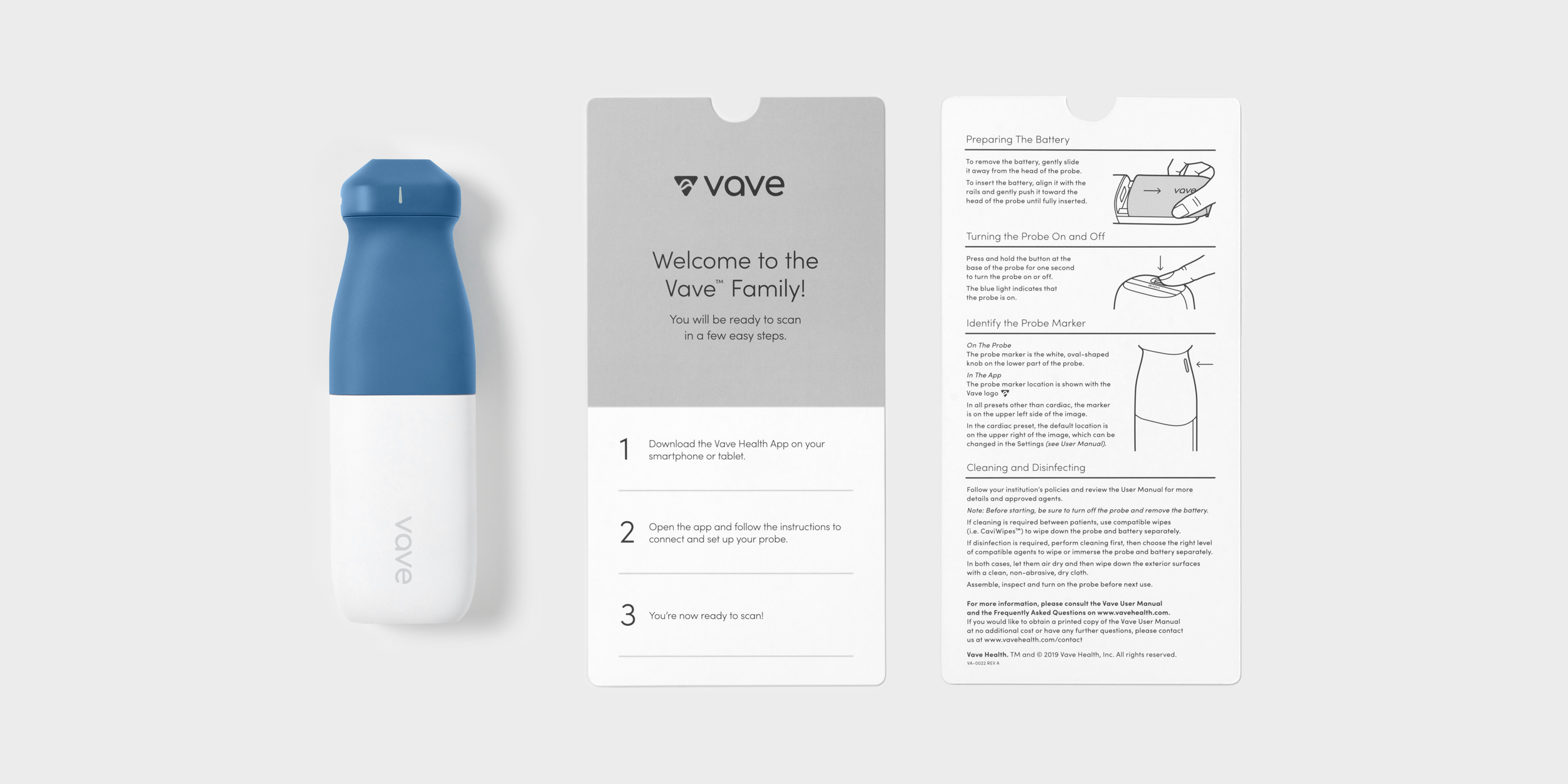 Vave Wireless Ultrasound Packaging