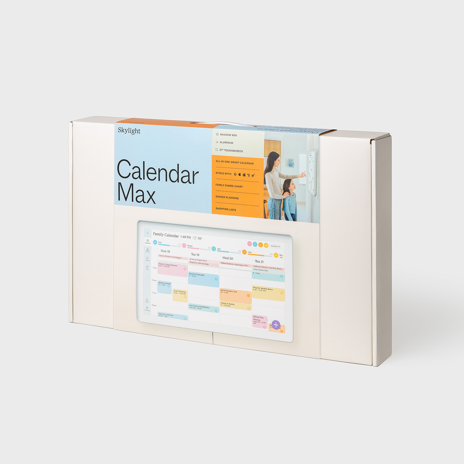 Skylight Calendar Max Packaging