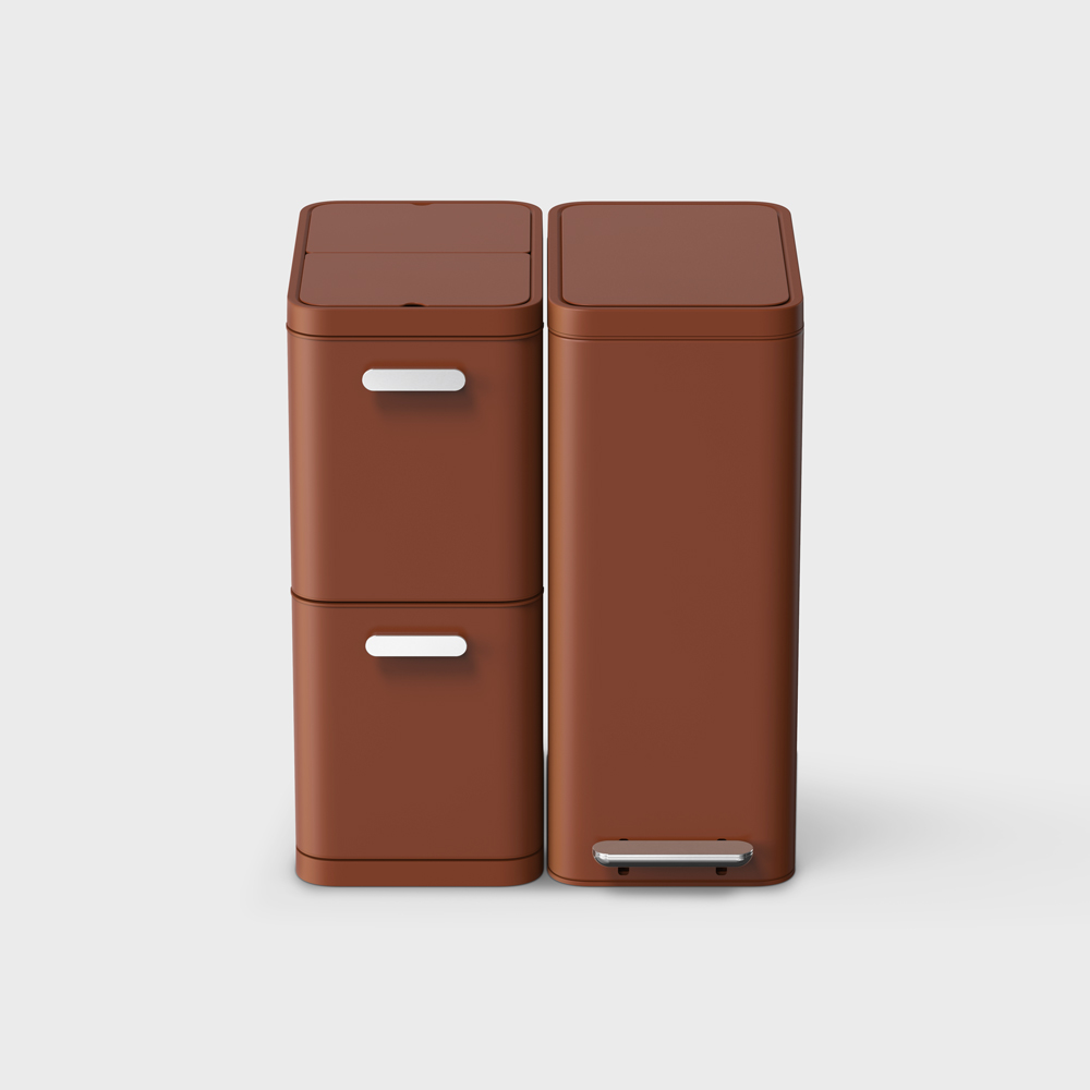 Caraway Trash & Recycling System by Box Clever