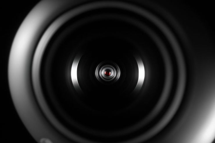 The eye of a cyborg