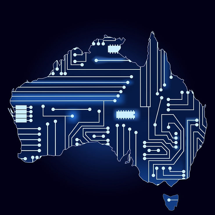 A map of Australia