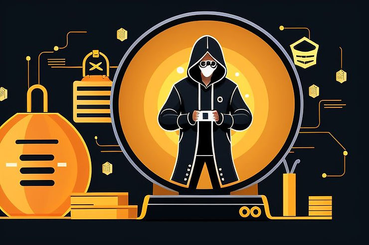 An attacker in a honeypot