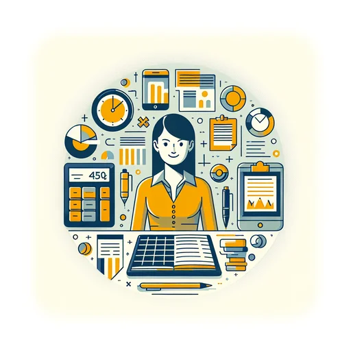 Professional workplace scene showing a Accounting Manager working in a modern Finance environment. The image represents the professional setting and responsibilities of the role.