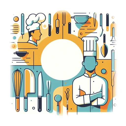 Professional workplace scene showing a Chef working in a modern Hospitality environment. The image represents the professional setting and responsibilities of the role.
