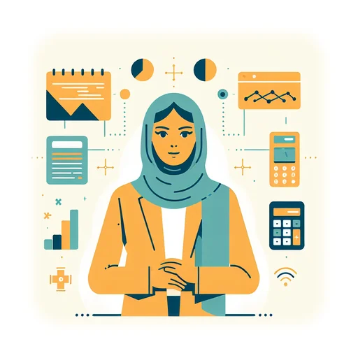 Professional workplace scene showing a Controller working in a modern Finance environment. The image represents the professional setting and responsibilities of the role.