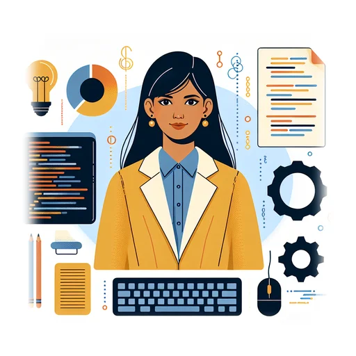 Professional workplace scene showing a Data Engineer working in a modern Technology environment. The image represents the professional setting and responsibilities of the role.