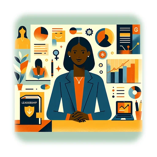 Professional workplace scene showing a General Manager working in a modern Professional Services environment. The image represents the professional setting and responsibilities of the role.