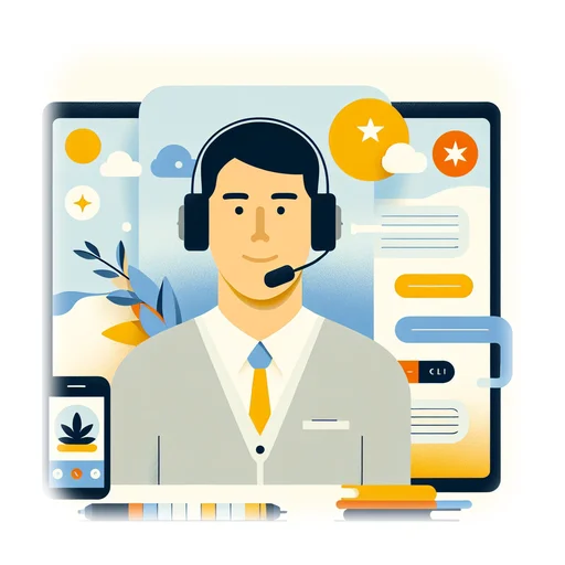Professional workplace scene showing a Licensed Therapist for Online Counseling working in a modern Healthcare environment. The image represents the professional setting and responsibilities of the role.