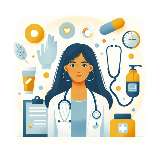 Professional workplace scene showing a Patient Care Technician working in a modern Healthcare environment. The image represents the professional setting and responsibilities of the role.