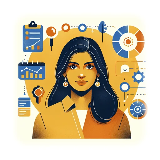 Professional workplace scene showing a Project Engineer working in a modern Manufacturing environment. The image represents the professional setting and responsibilities of the role.