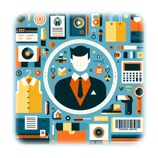 Professional workplace scene showing a Retail Manager working in a modern Retail environment. The image represents the professional setting and responsibilities of the role.