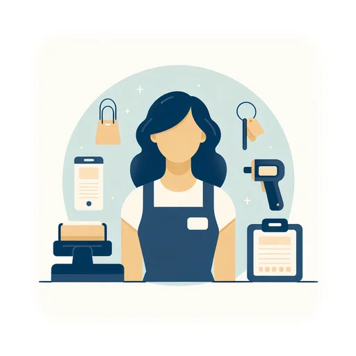 Professional workplace scene showing a Retail Sales Assistant working in a modern Retail environment. The image represents the professional setting and responsibilities of the role.
