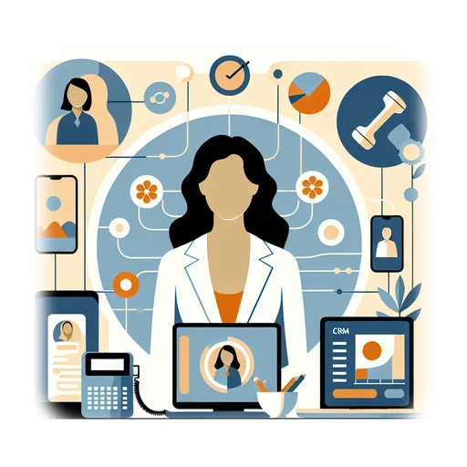 Professional workplace scene showing a Sales Representative working in a modern Sales environment. The image represents the professional setting and responsibilities of the role.