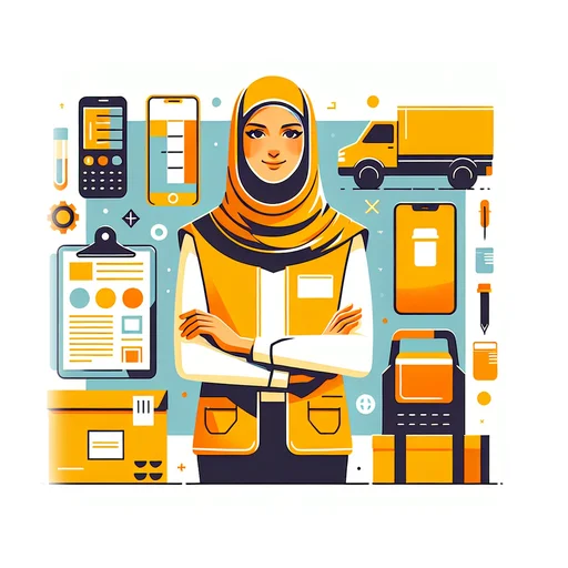 Professional workplace scene showing a Store Driver working in a modern Retail environment. The image represents the professional setting and responsibilities of the role.
