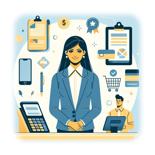 Professional workplace scene showing a Team Member working in a modern Retail environment. The image represents the professional setting and responsibilities of the role.