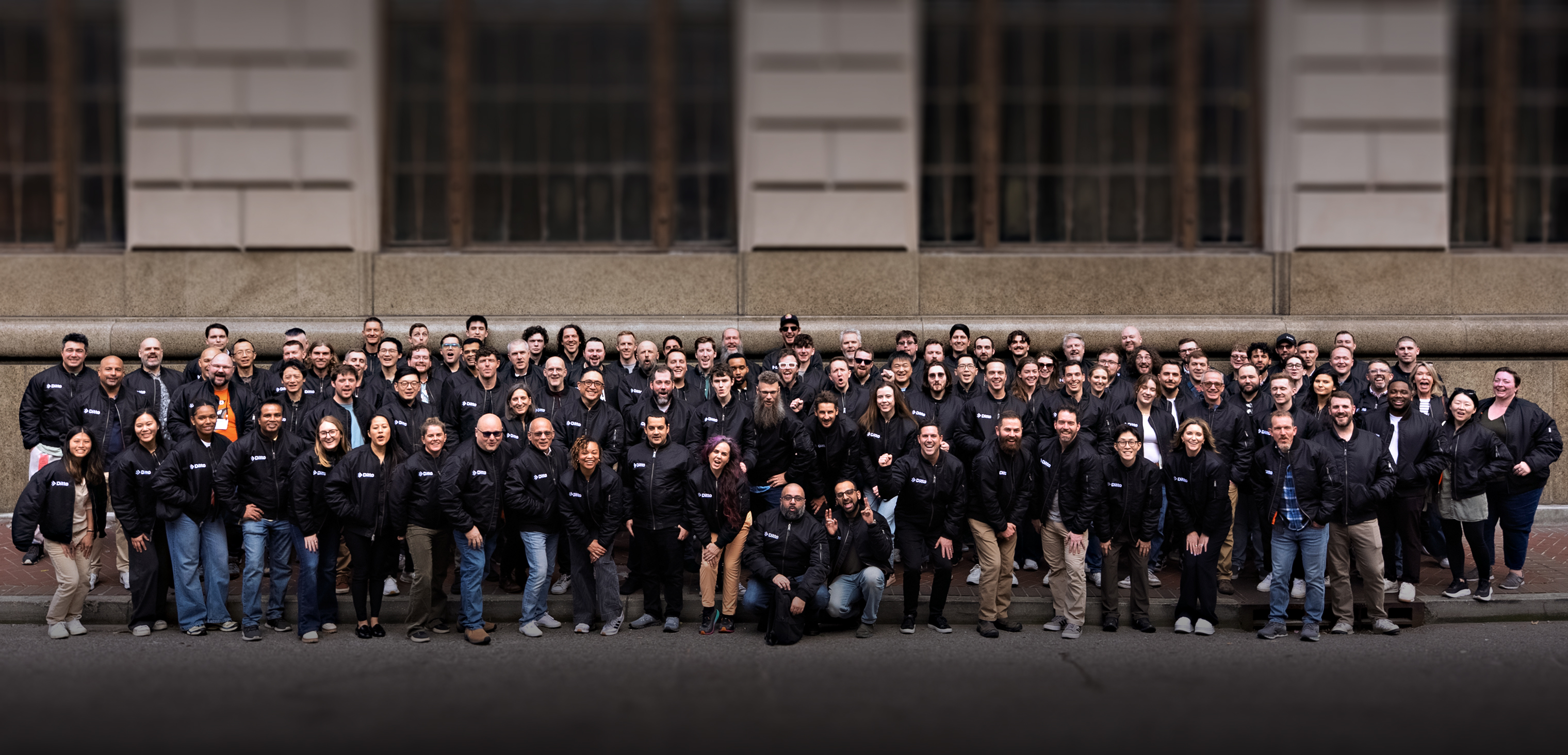 A group photo of Ditto from early 2026