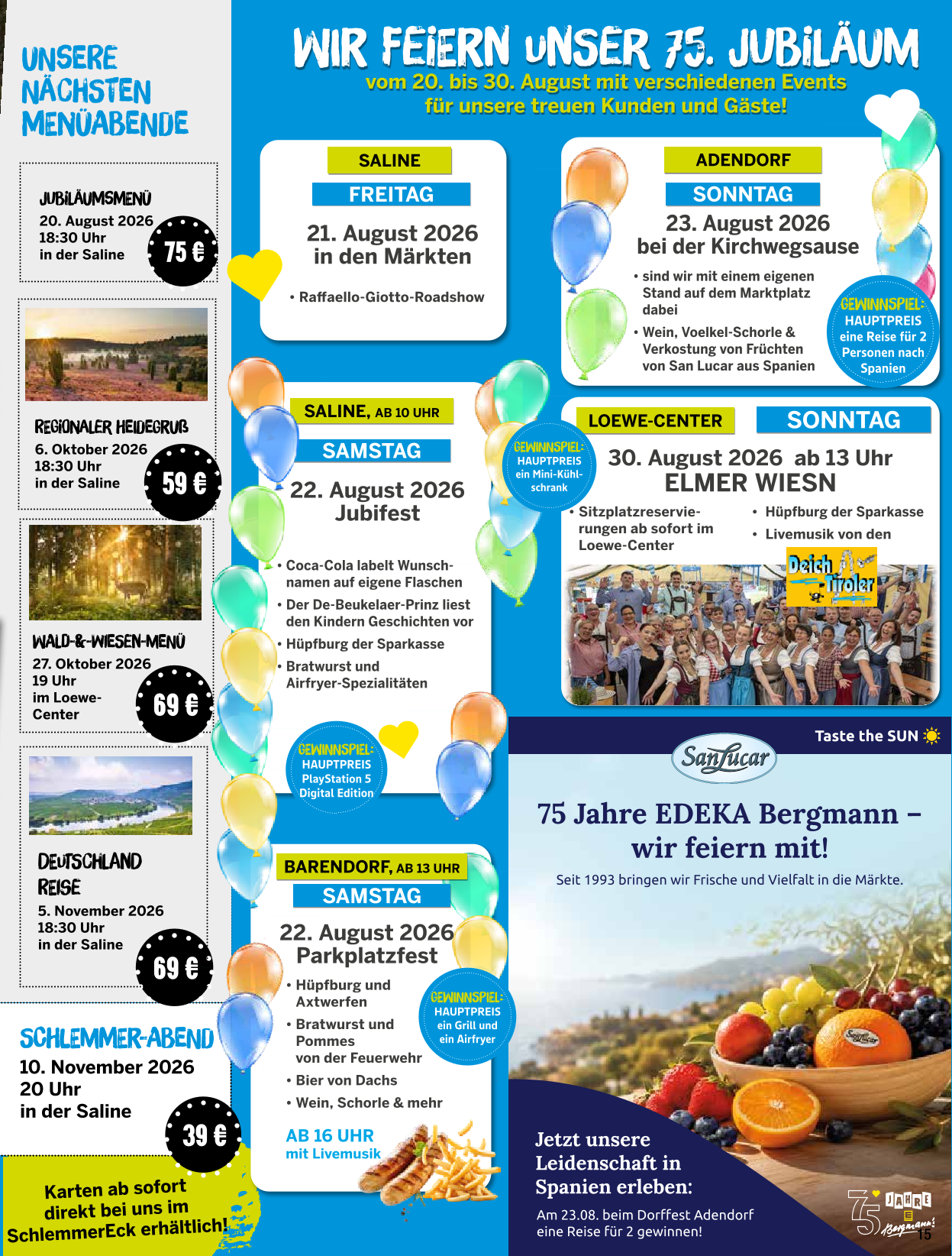 Unsere Sonderwerbung