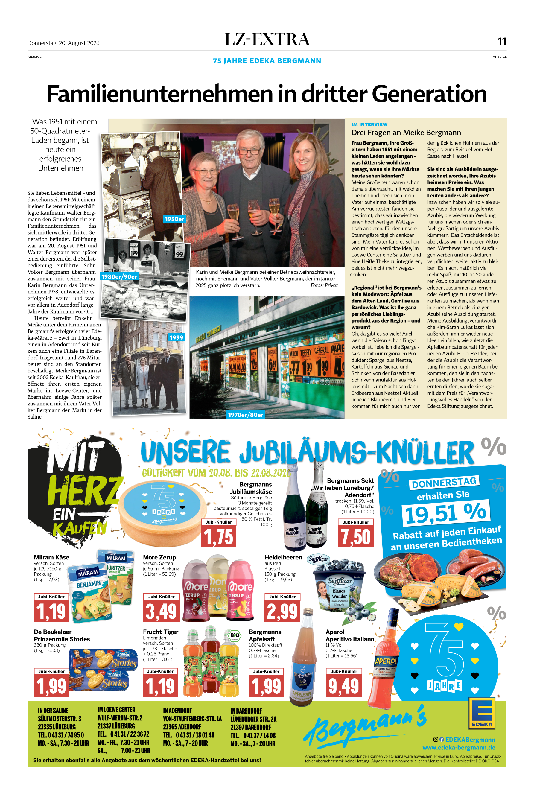 Unsere Sonderwerbung