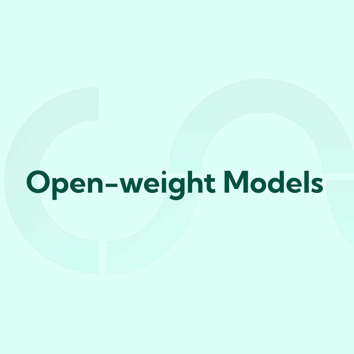 open-weight models