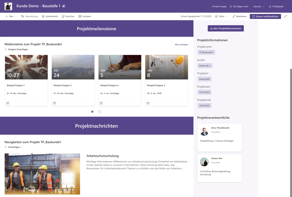 Extranet / Kunden- & Partnerportale mit Digital Touch