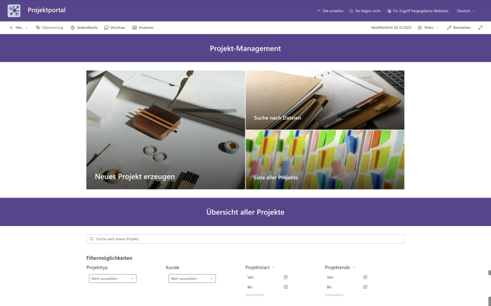 Projekt- & Zusammenarbeitsräume mit Digital Touch