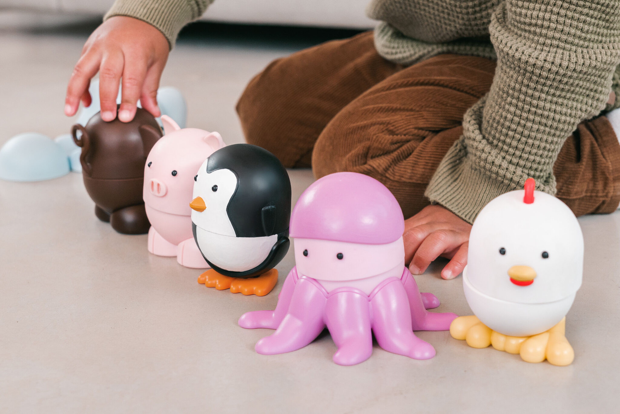 Magimals magnetic rubber toys for ClicsToys.