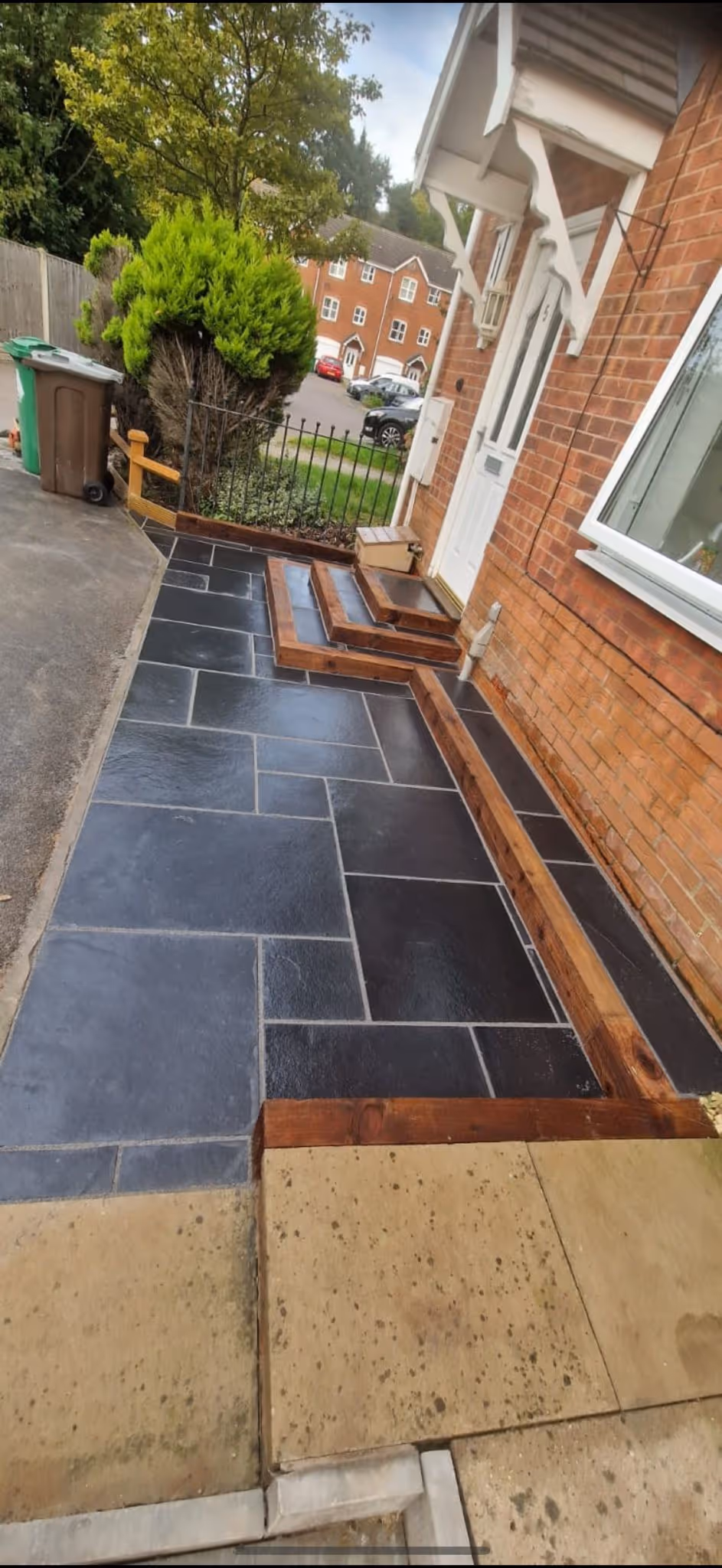 Professional driveway installation in Nottingham by KAB Best Fencing