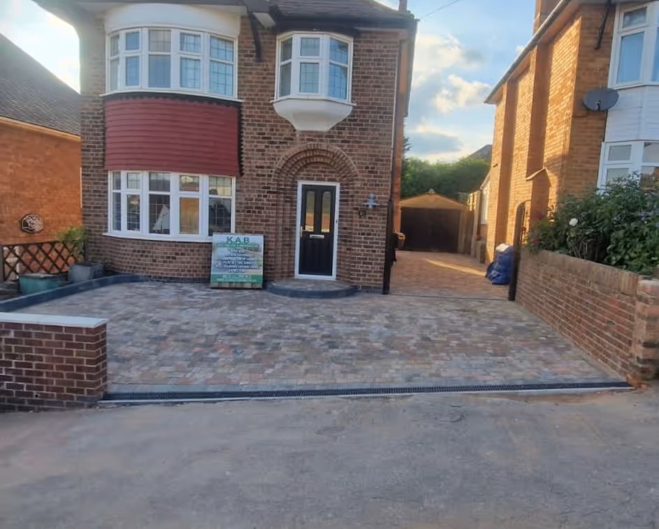 Block paving in Nottingham by KAB Best Fencing