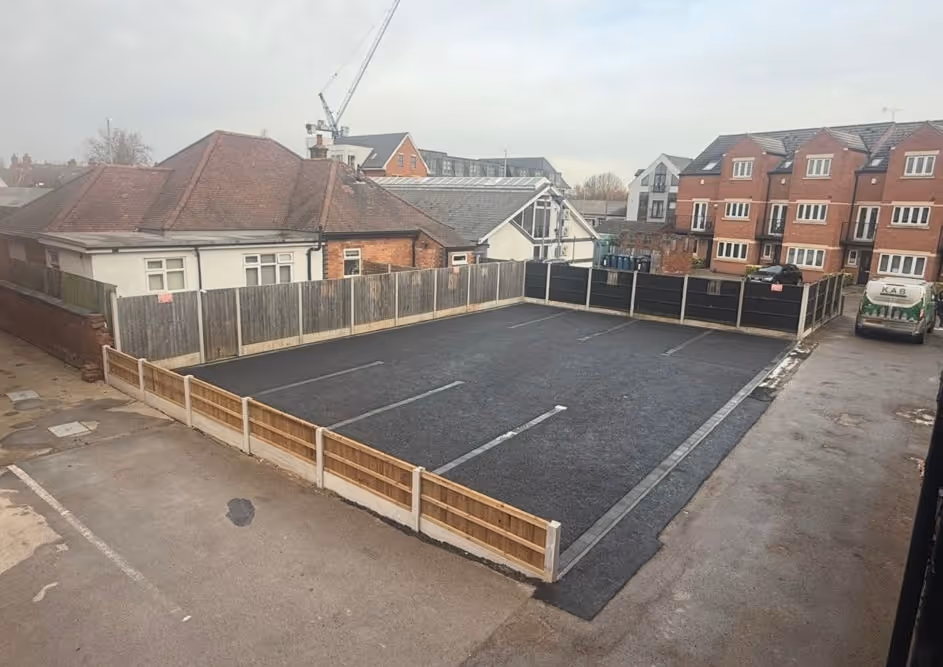 Professional wooden patio installation in Nottingham by KAB Best Fencing