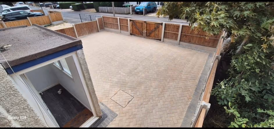 Professional Block paving in Nottingham by KAB Best Fencing