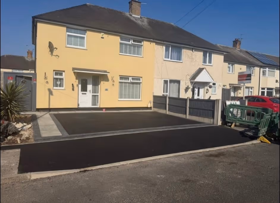 Professional drop curb installation in Nottingham by KAB Best Fencing