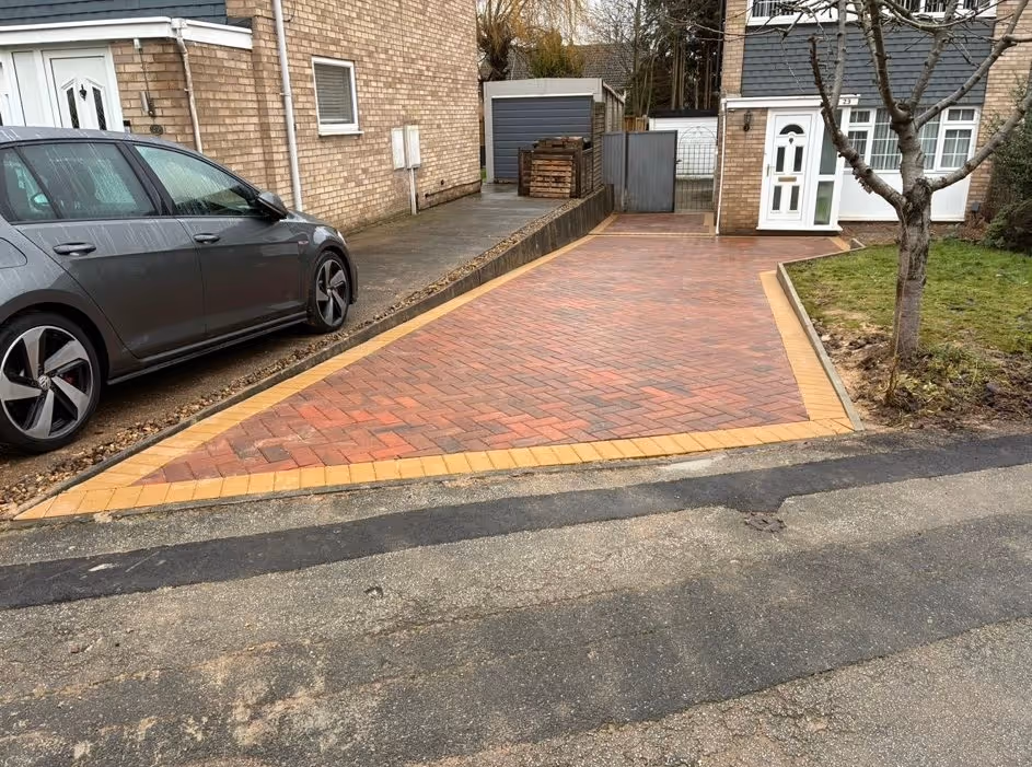 Quality block paving fitting in Nottingham by KAB Best Fencing