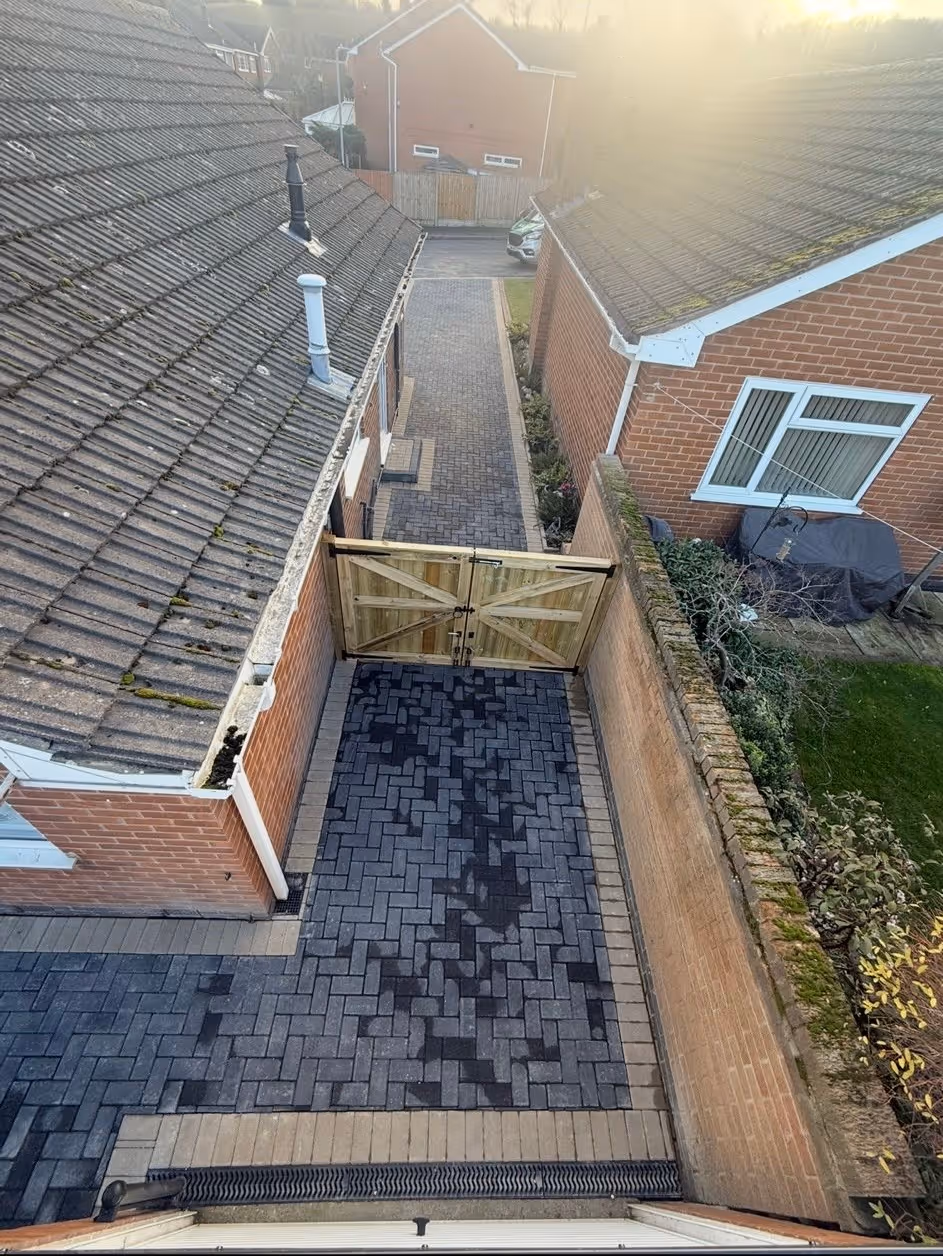 Quality block paving fitting in Nottingham by KAB Best Fencing