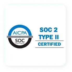 SOC 2 Type II Certified Logo