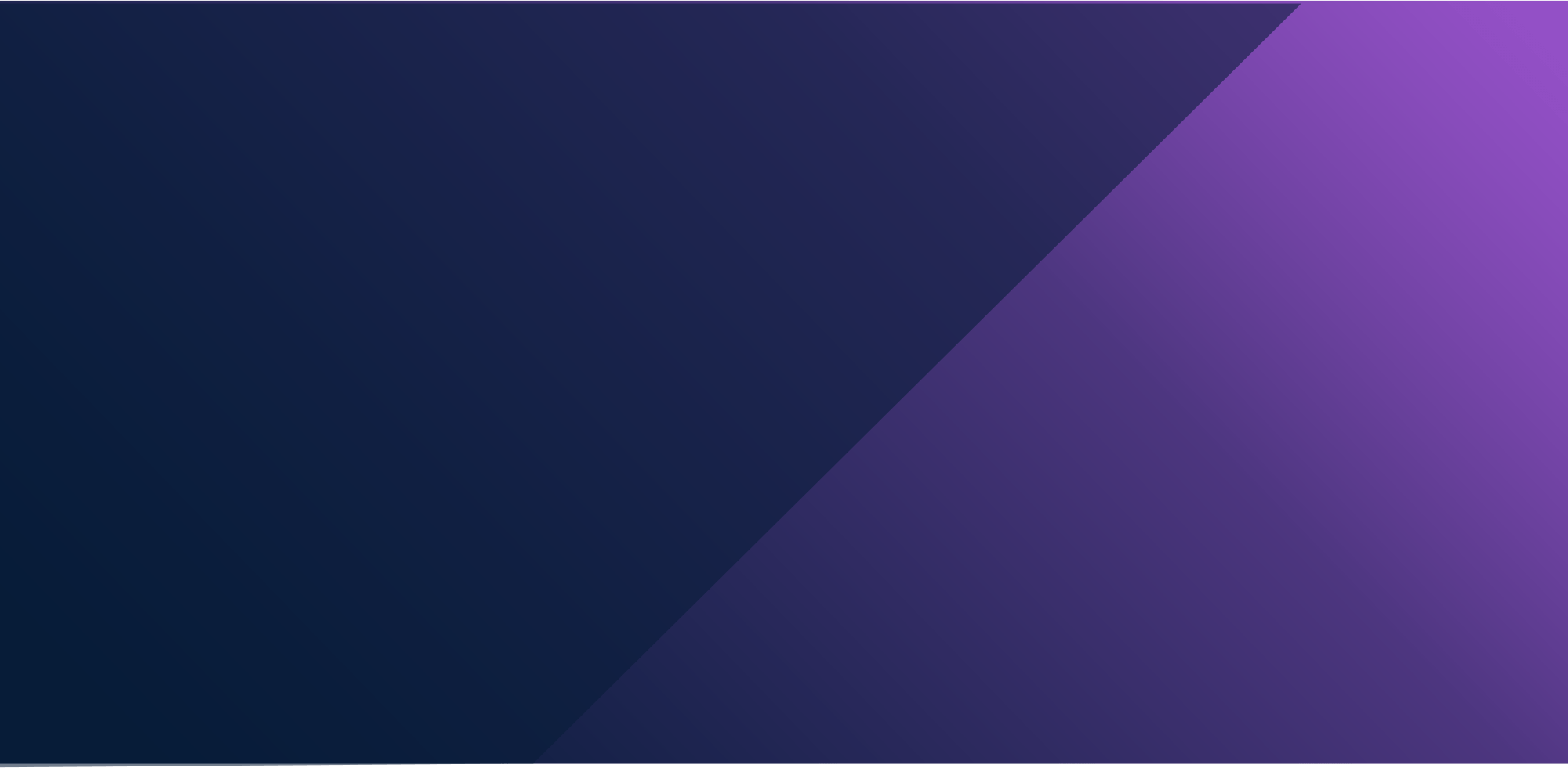 A blue background with dark blue on left side and light blue on right side