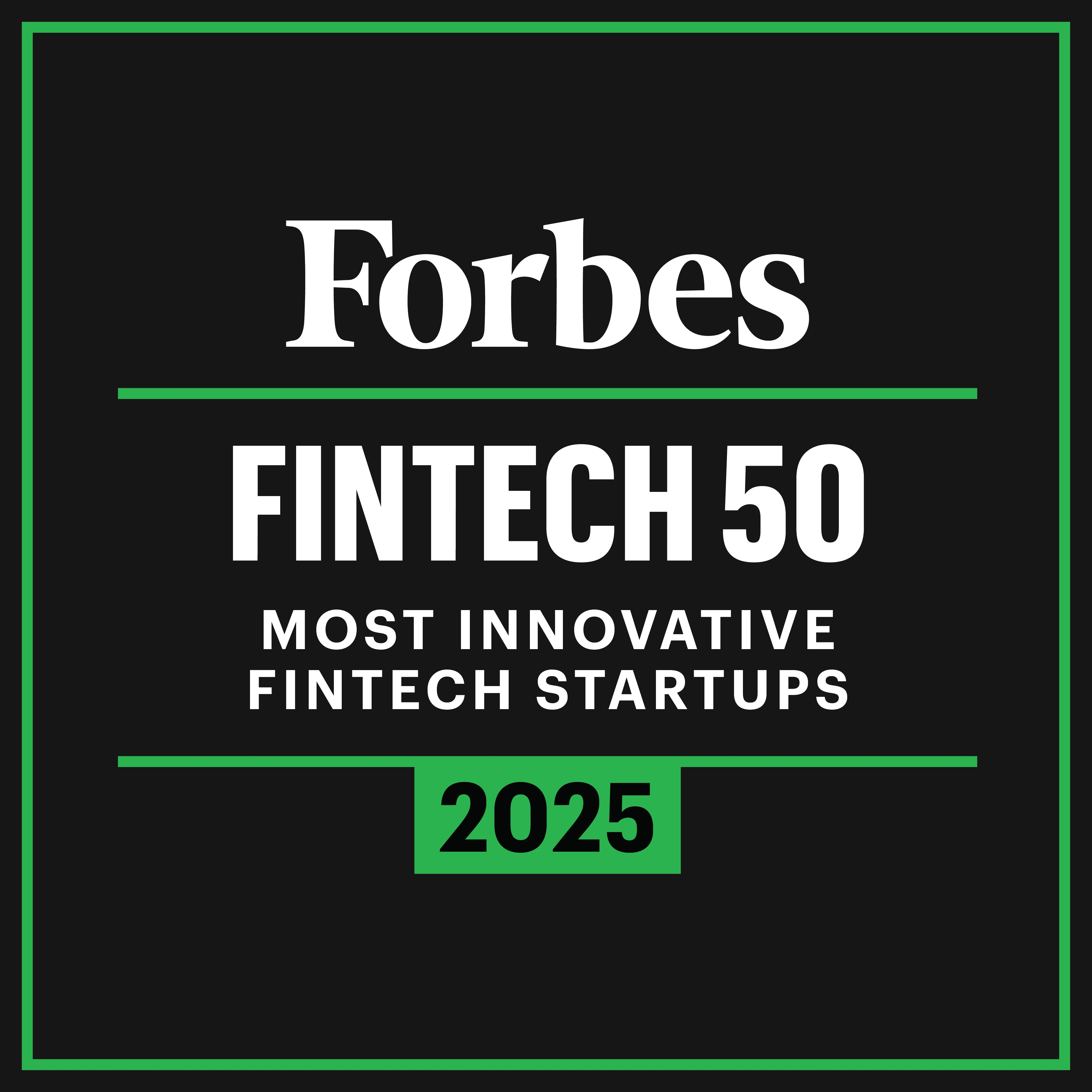 2025-Forbes-Fintech-50-Award-Logo