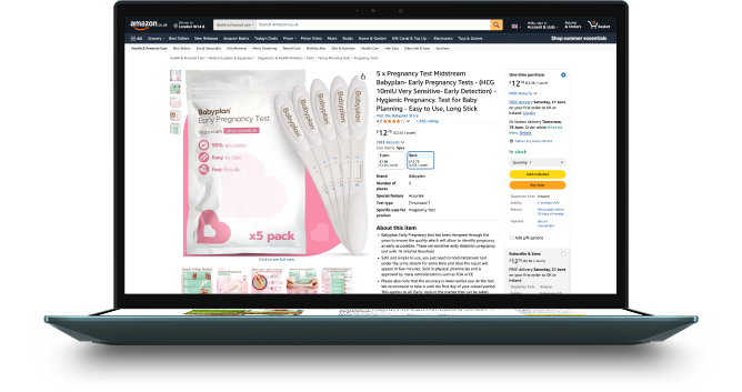 BabyPlan listing