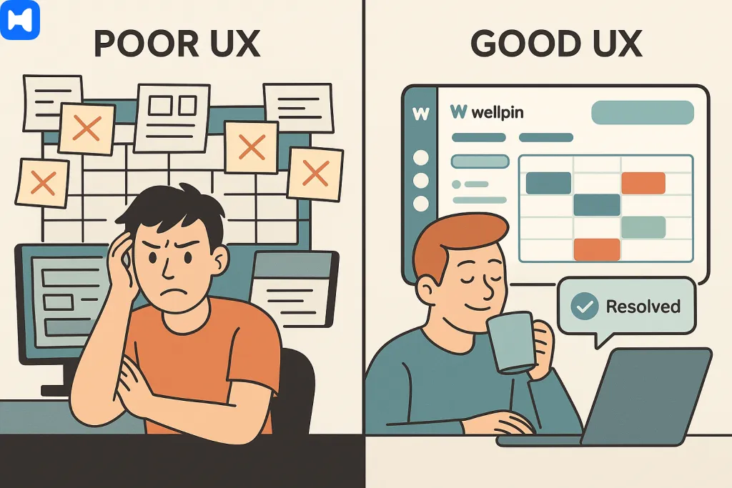 user experience and customer support