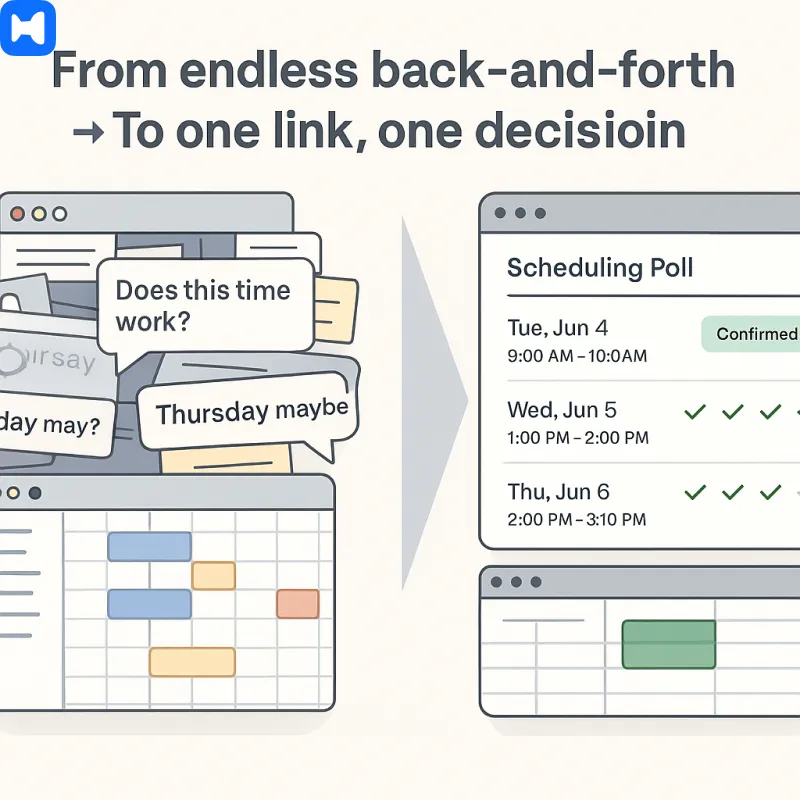 start schedulling with ease