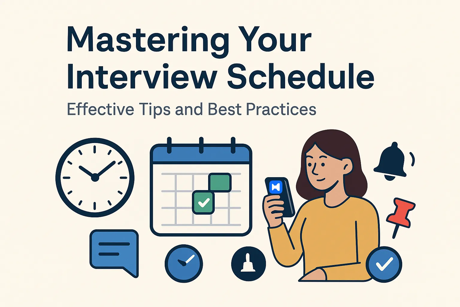 mastering your interview schedule