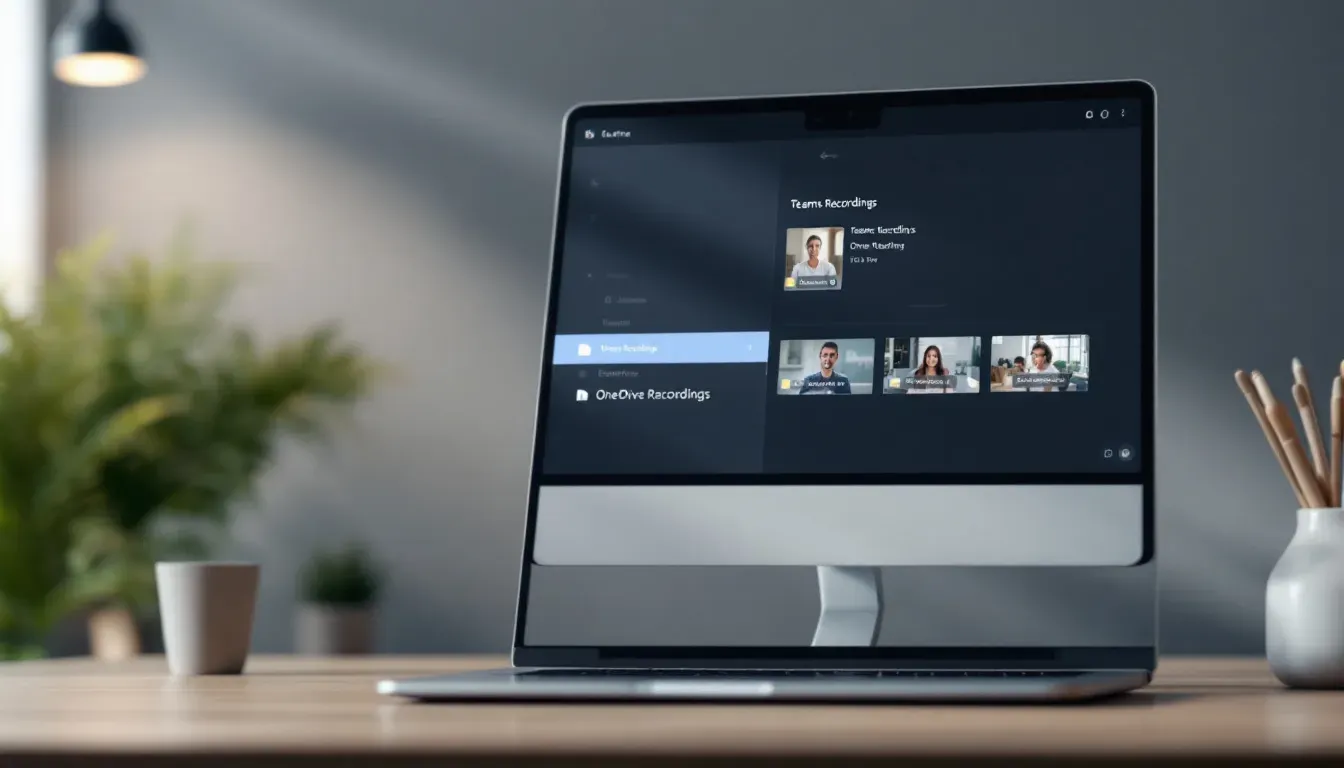 Where are Microsoft Teams recordings stored
