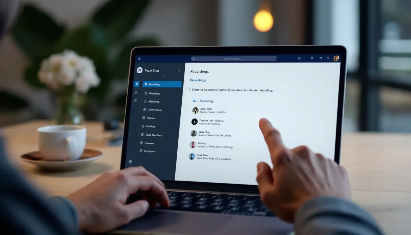 How to access your Microsoft Teams meeting recordings