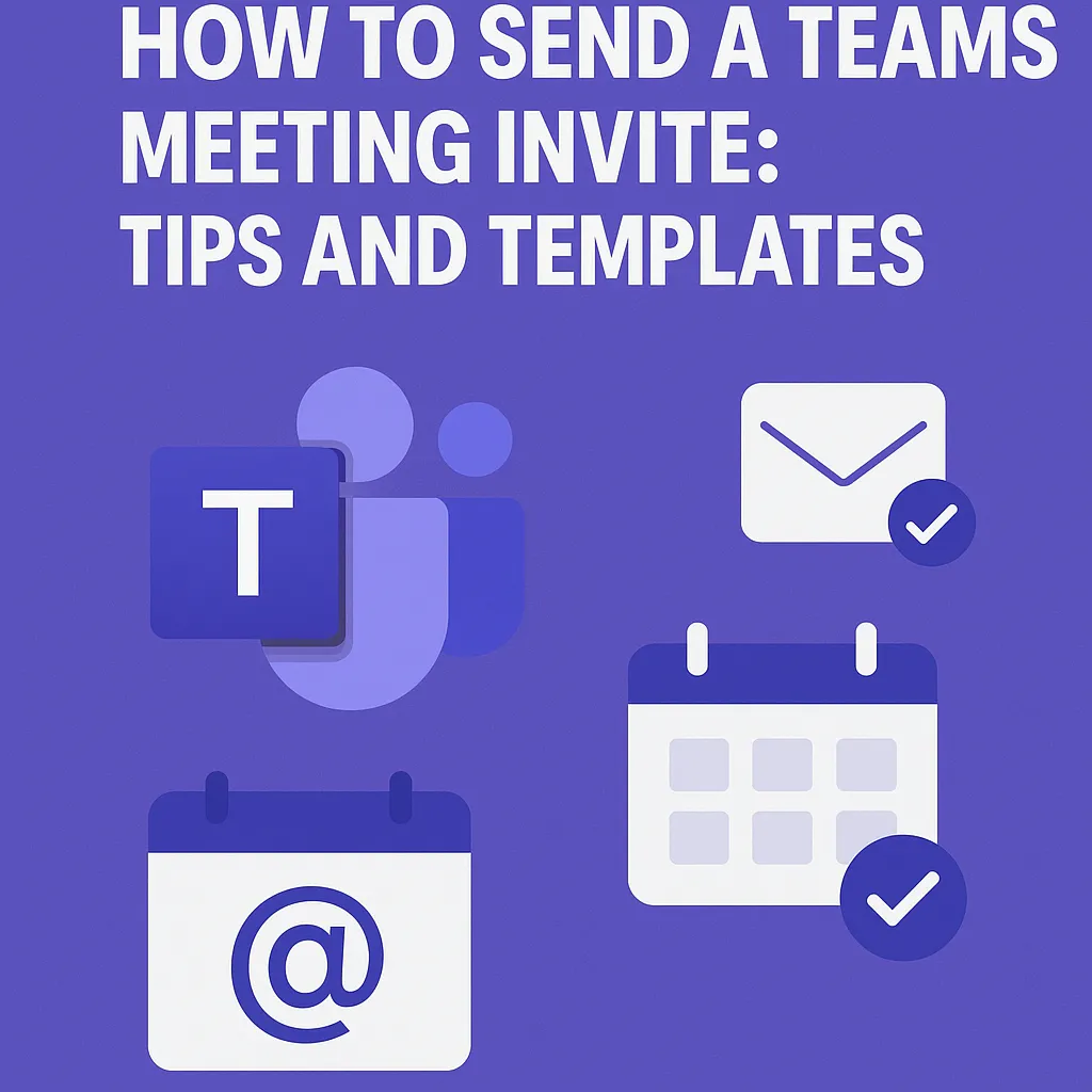 how to send a teams meeting invite