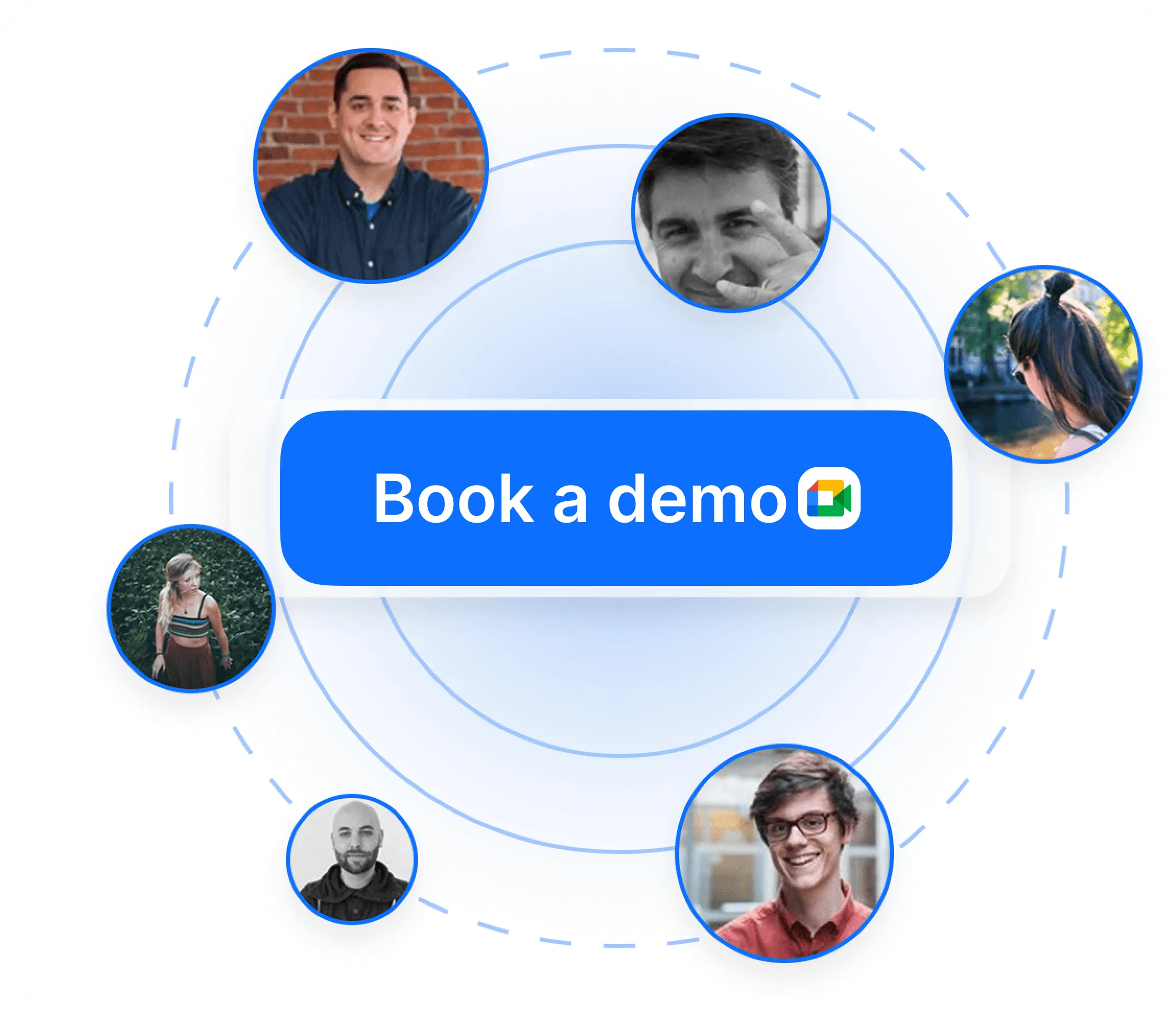Website visitor books demo