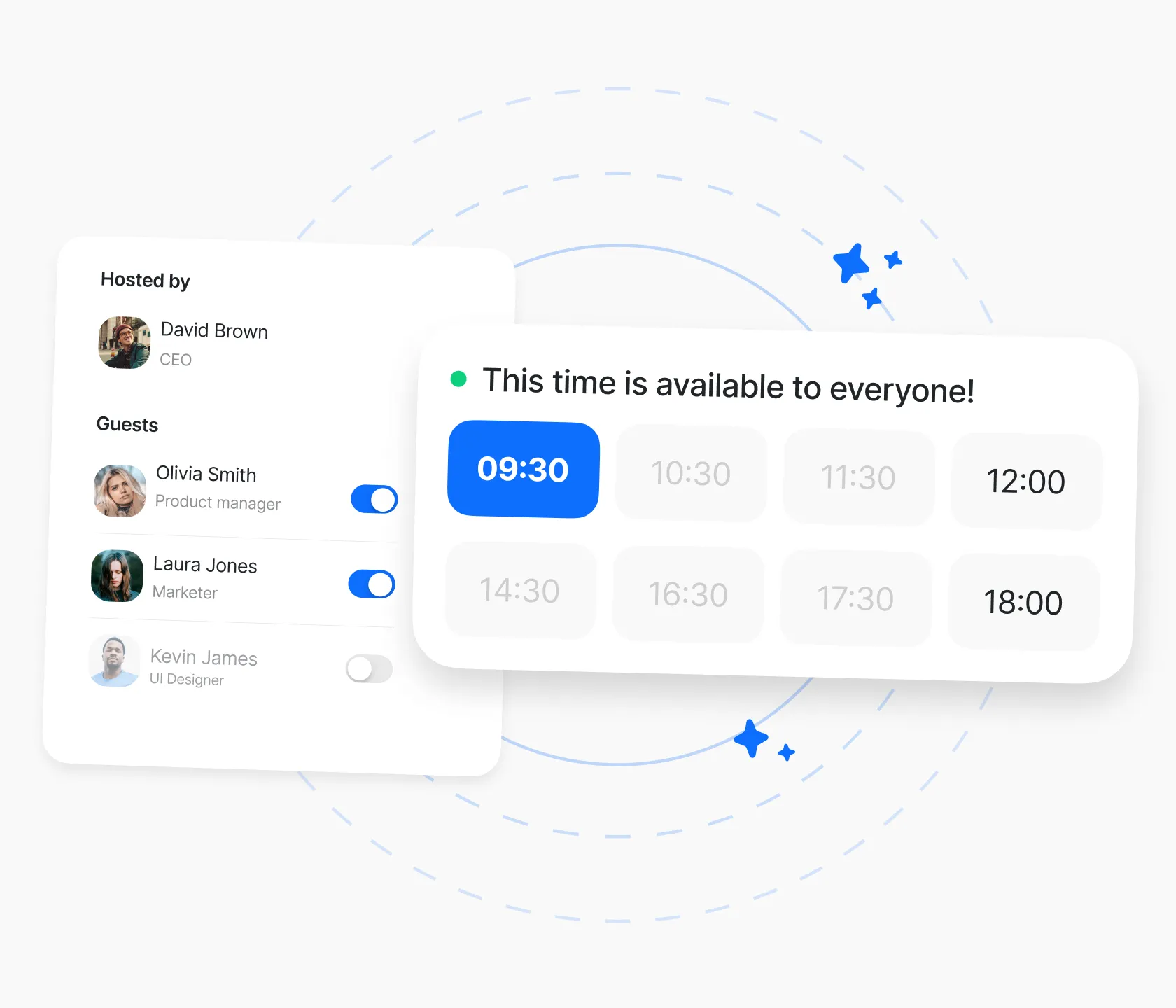 Optional paid time slots in wellpin