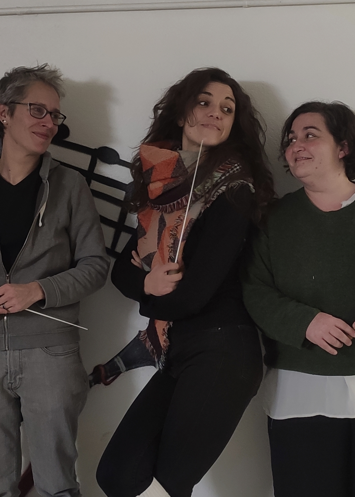 Cheffes d'orchestre de l'Harmonie.