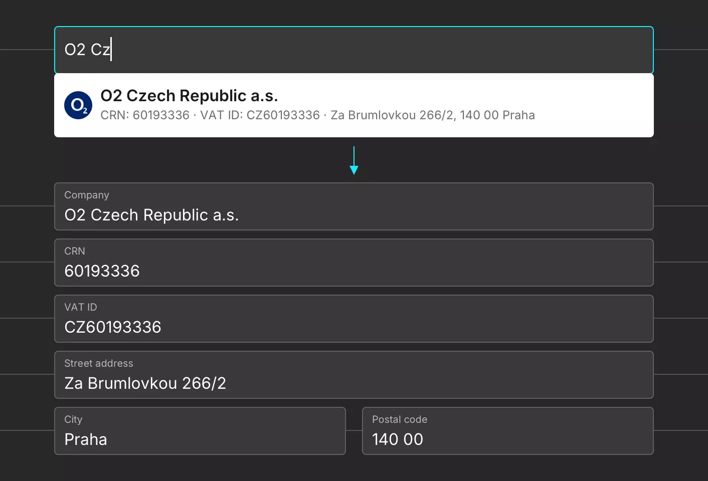 Auto-suggestion that helps to streamline your work.