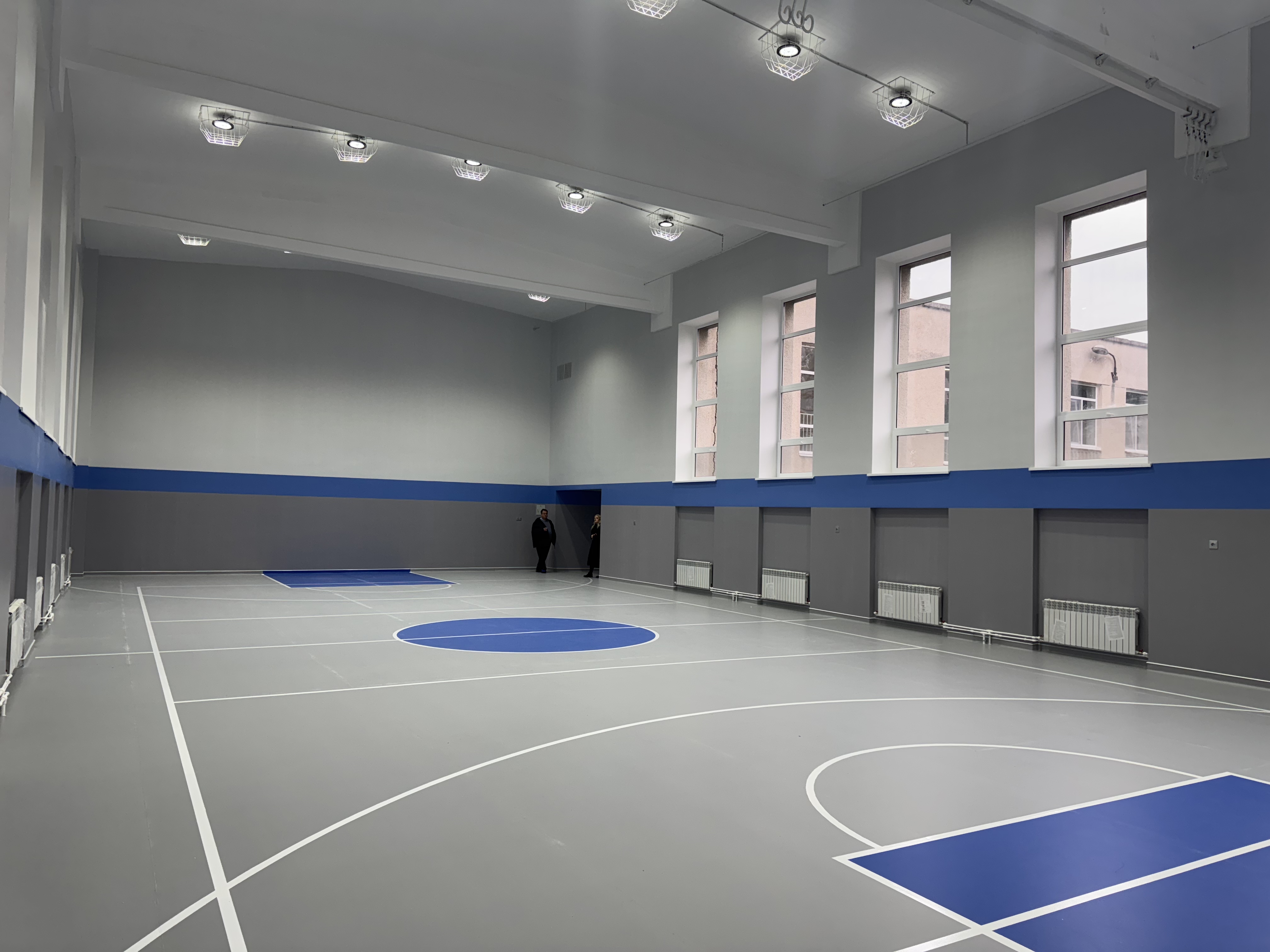The Renovation of gymnastic hall in Taras Shevchenko gymnasium school