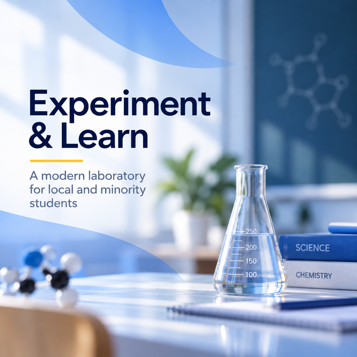 Experiment & Learn: Modern Laboratory for Local and Minority Students  