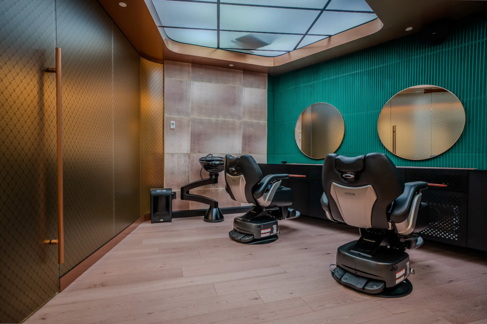 A treatment room at Gallantier